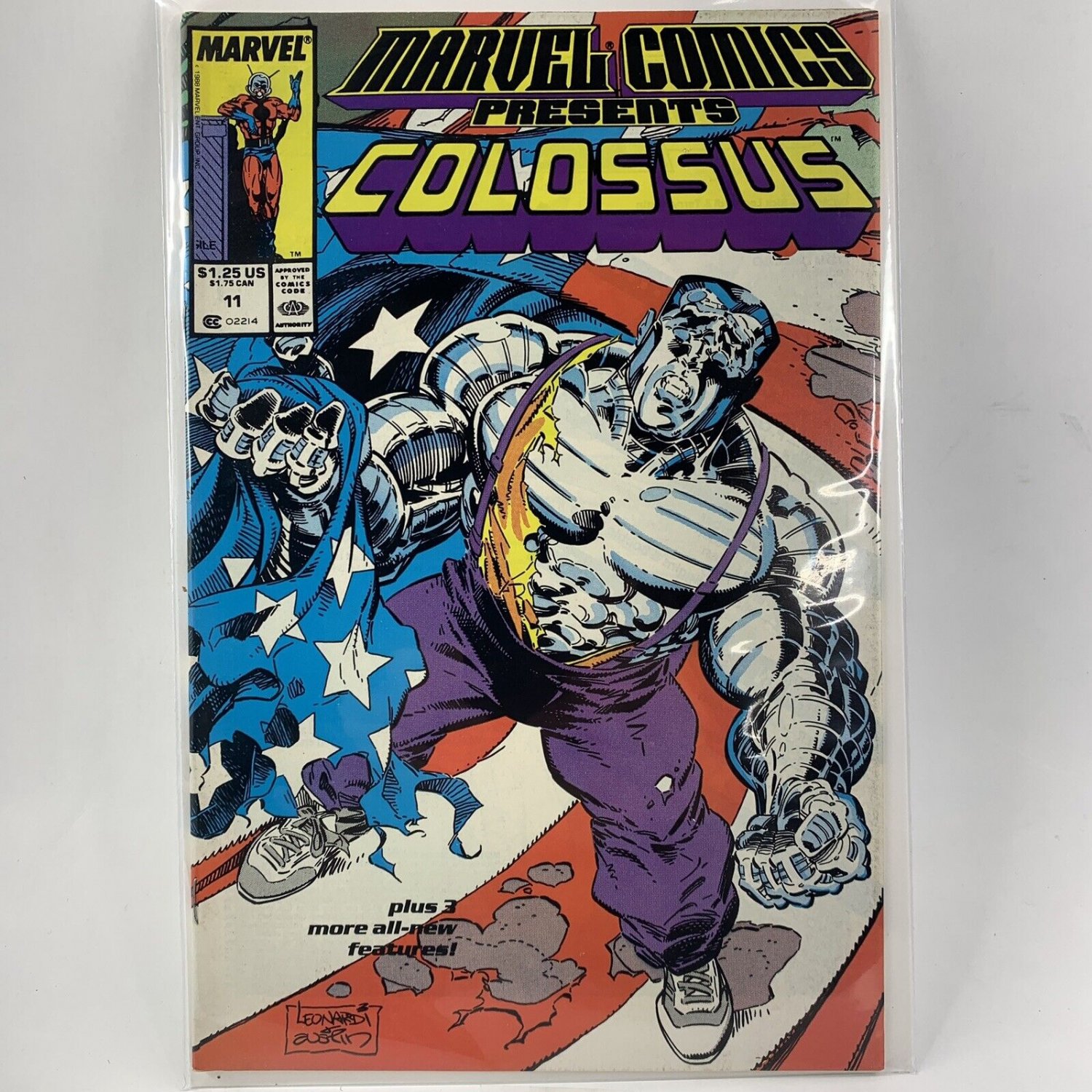 Marvel Comics Presents Issue 11 Colossus Man-Thing Ant Man Slag VF 1989
