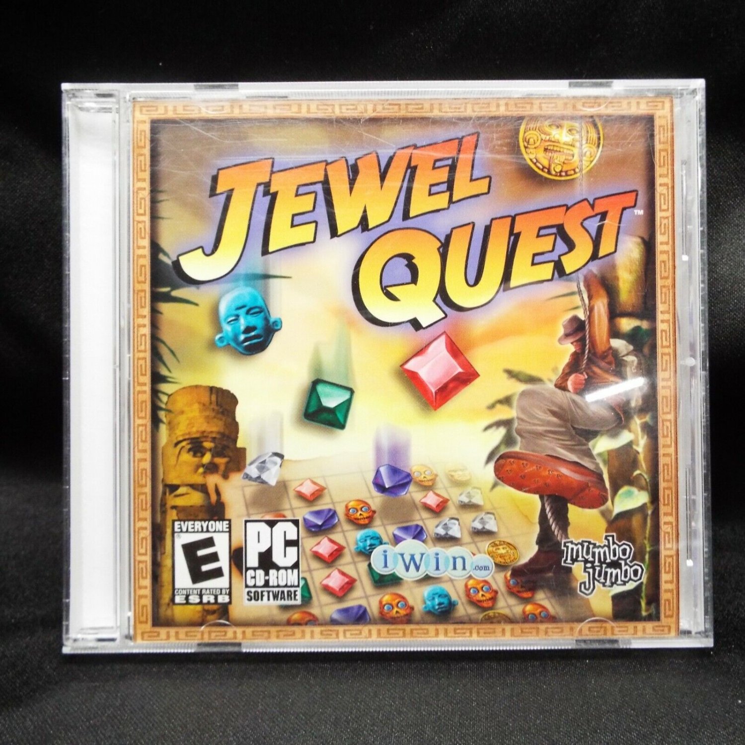 Jewel Quest PC Game Matching Mumbo Jumbo Windows 98 XP CD-ROM