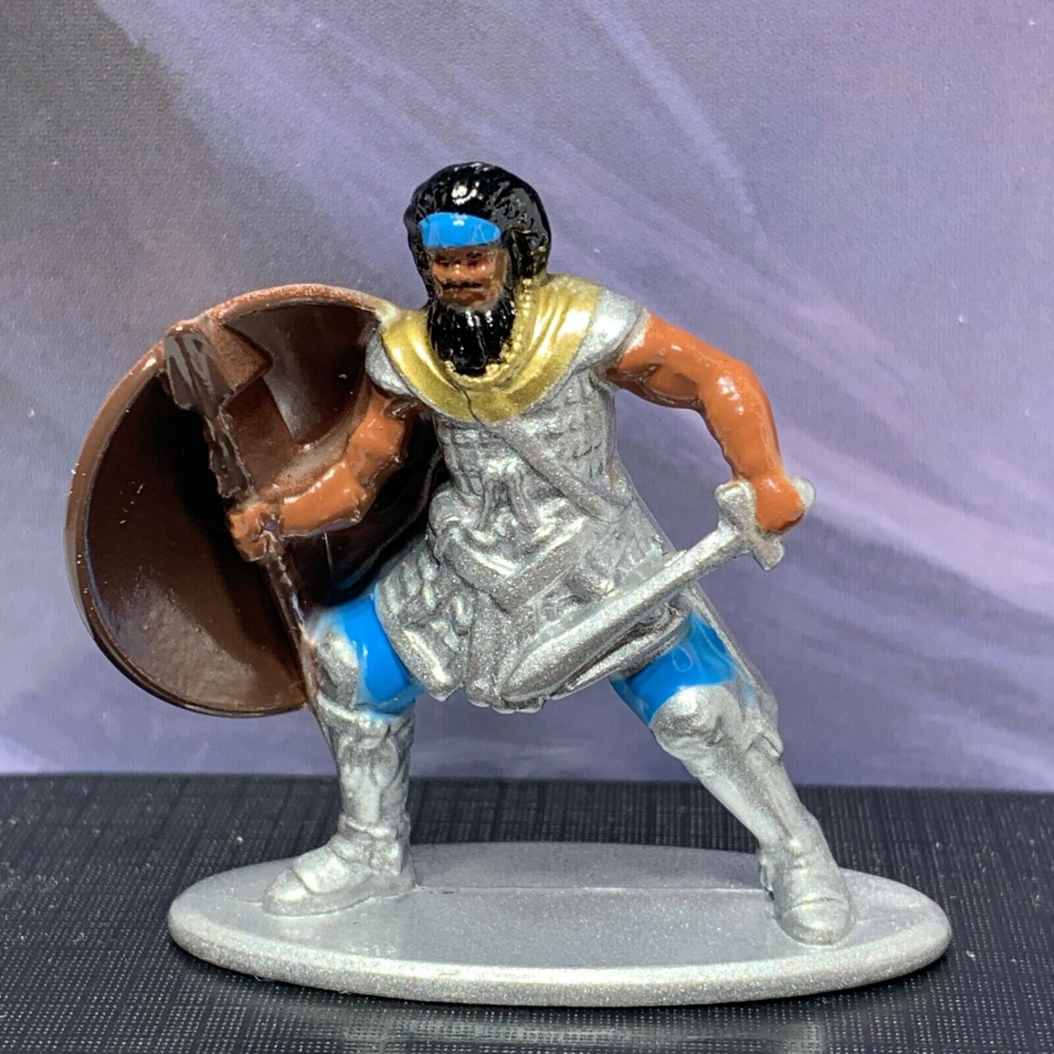 Dungeons and Dragons Human Fighter Warrior Miniature Jada Toys Painted