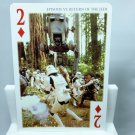2010 Star Wars Playing Card 2 of Diamonds Battle of Endor Return of the Jedi
