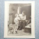 Two Mothers and Their Families 3194 The Perry Pictures 12x10 Art Print Antique