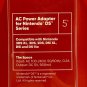 Nintendo DS DSi DSi Lite 3DS XL 2DS AC Power Adapter 5 foot Cable