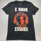Marvel Deadpool I Have Issues Graphic M T-Shirt Funny