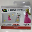 Super Mario Bros Decals Princess Peach Toad 6 Decals Stickers Controller Gear