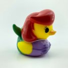 Disney Duckz Ariel the Little Mermaid Set Rubber Duck Cute Collectible Bath Toy