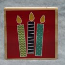Birthday Candles Stamp Wood Mounted Hampton Art Inspirational Scrapbook Party