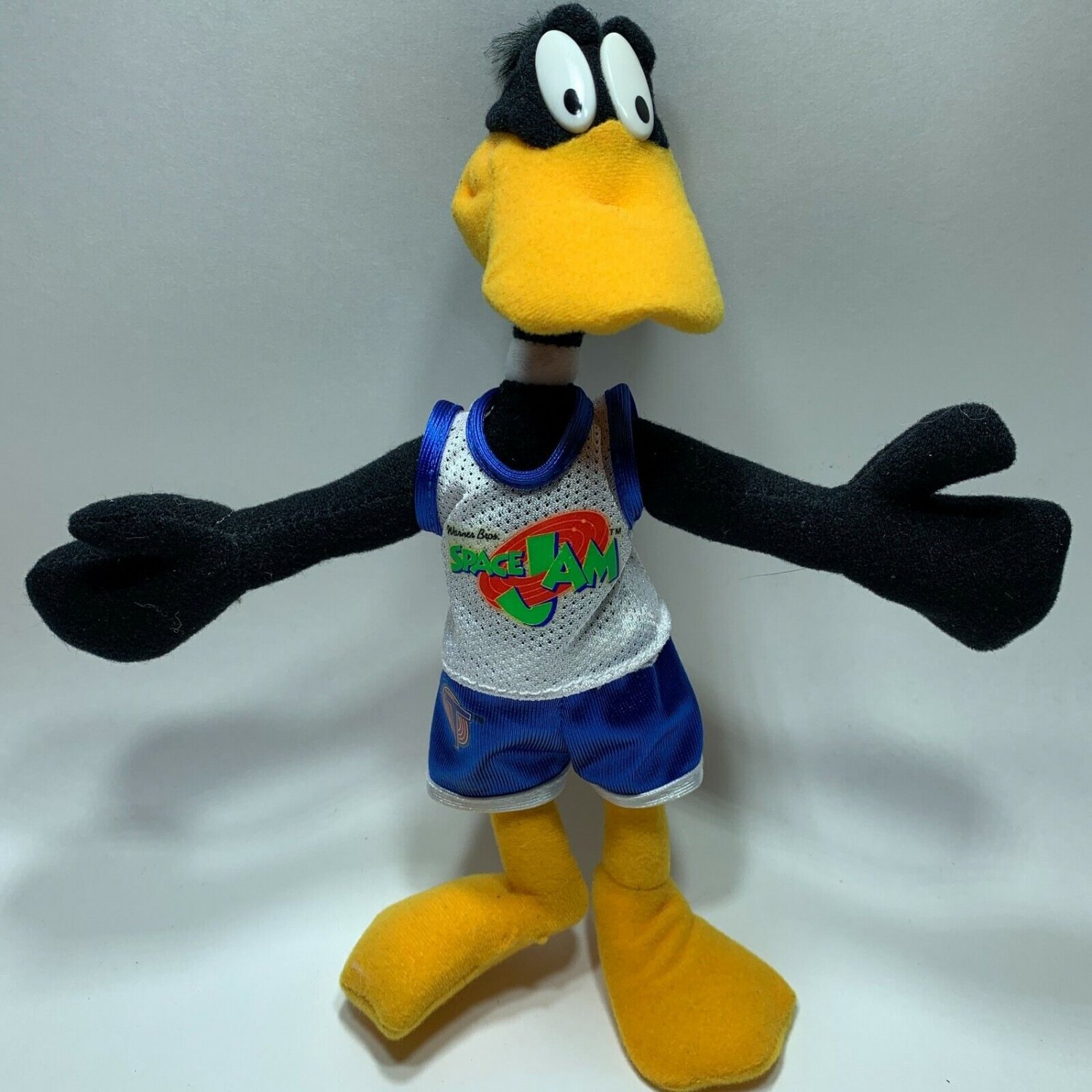 McDonalds Space Jam Daffy Duck 1996 Plush Plushie VTG Looney Tunes