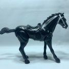 Wild West 1999 Burger King 4" Black Stallion Mustang Horse Cowboy Western