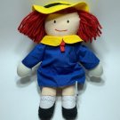Madeline 9" Plush Doll by Eden 1990 Vintage Plushie Stuffie