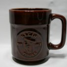 1982 Klein Tools 125th Anniversary Stoneware Coffee Mug Cup Lineman Electrician