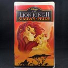 Walt Disneys The Lion King 2 Simbas Pride VHS Clamshell with Inserts 1998
