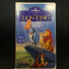 Walt Disney Masterpiece The Lion King VHS Clamshell with inserts 1995