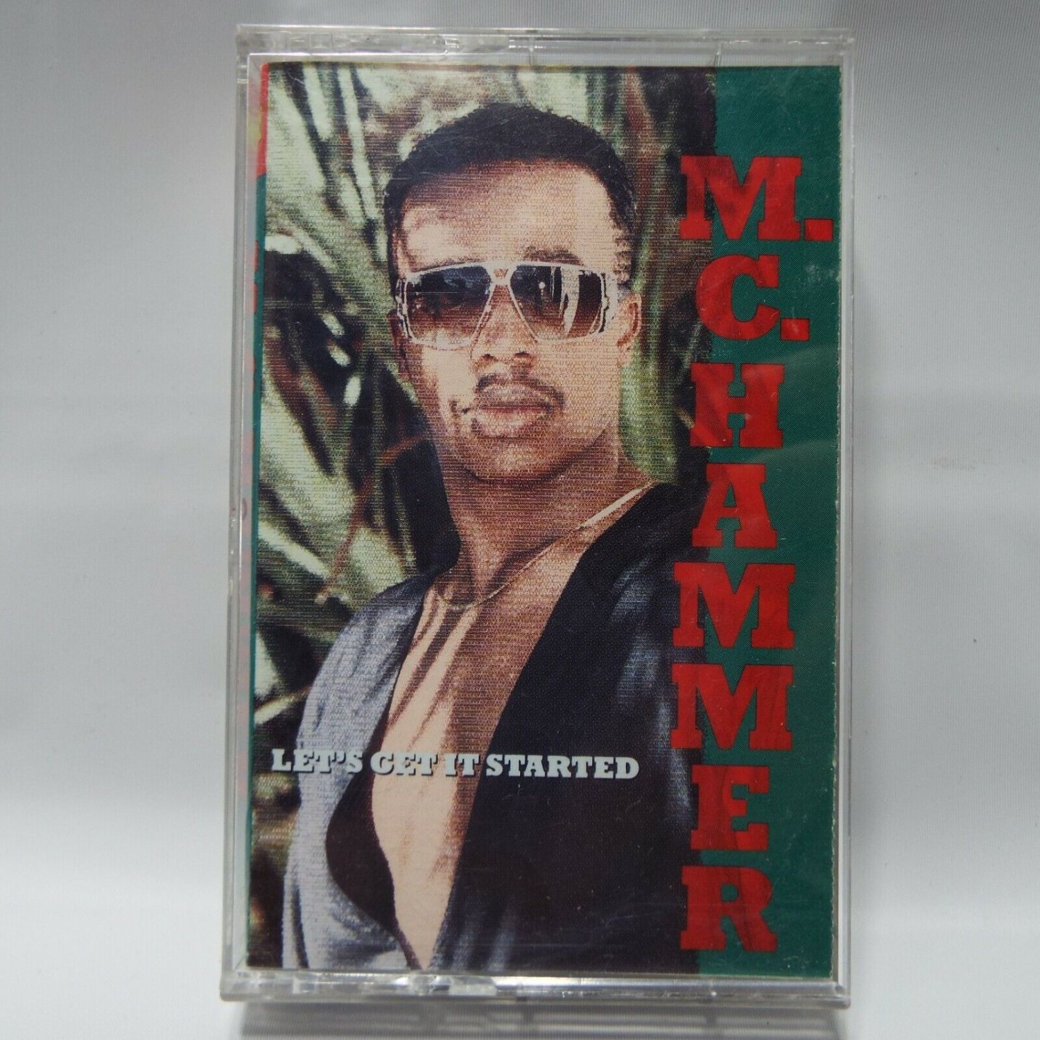 MC Hammer Lets Get It Started Audio Cassette Vintage 1988
