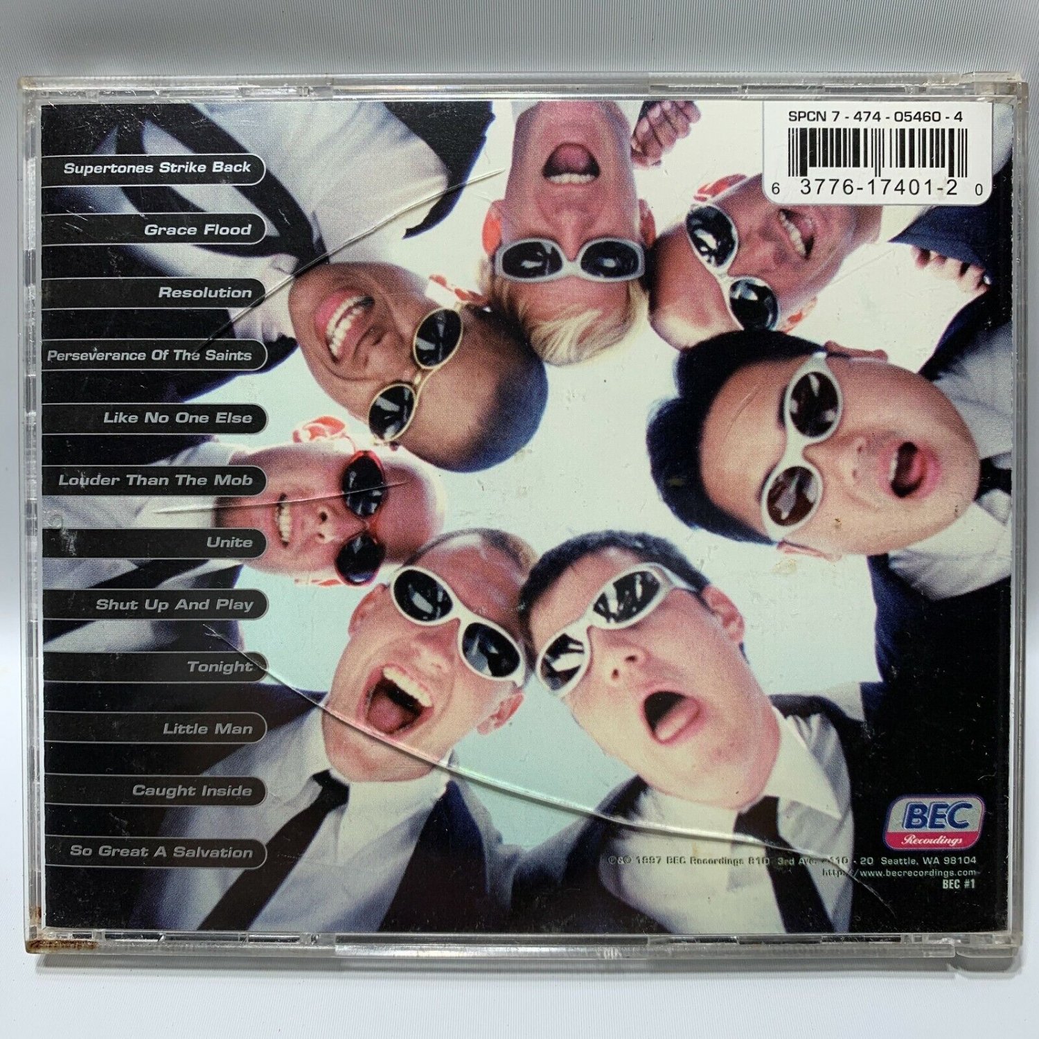 The Orange County OC Supertones Strike Back Christian Ska 1997 CD Punk