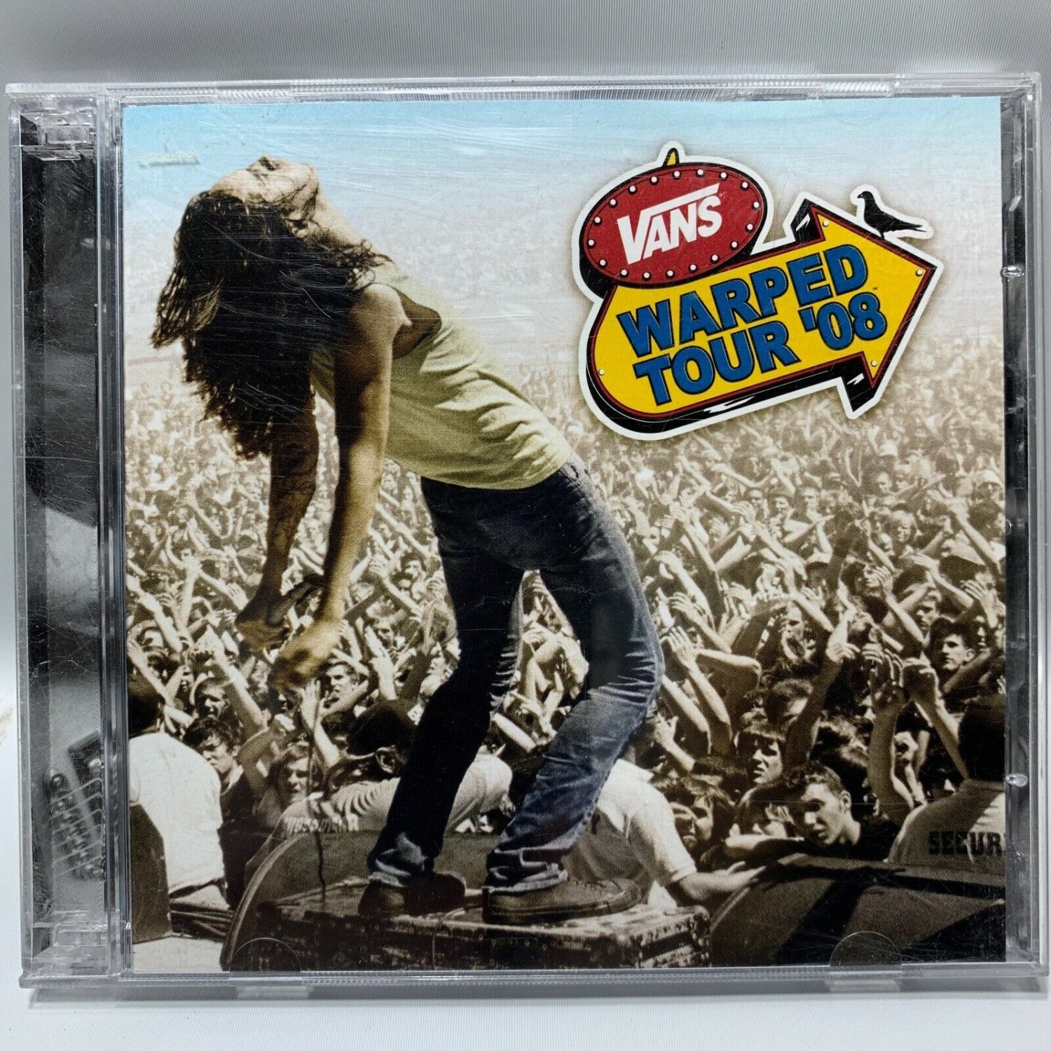 Vans Warped Tour 2008 08 2 CD Set Punk Rock Metal Variuos Skater Audio Relient K
