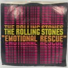 The Rolling Stones Emotional Rescue 45 Vinyl Record Down In The Hole 1980