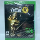 XBOX One Fallout 76 Game with 500 Atoms Code New Sealed Bethesda Microsoft