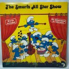 The Smurfs All Star Show Vinyl LP Sing a Long Album 1981 with Lyrics Sleeve