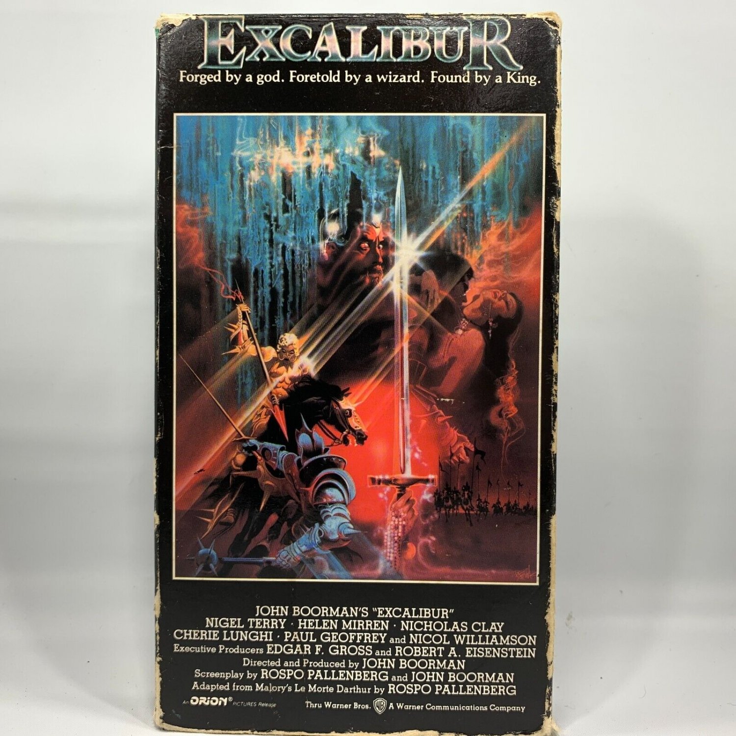 Excalibur Vhs 1997 Fantasy Adventure King Arthur Merlin Morgana