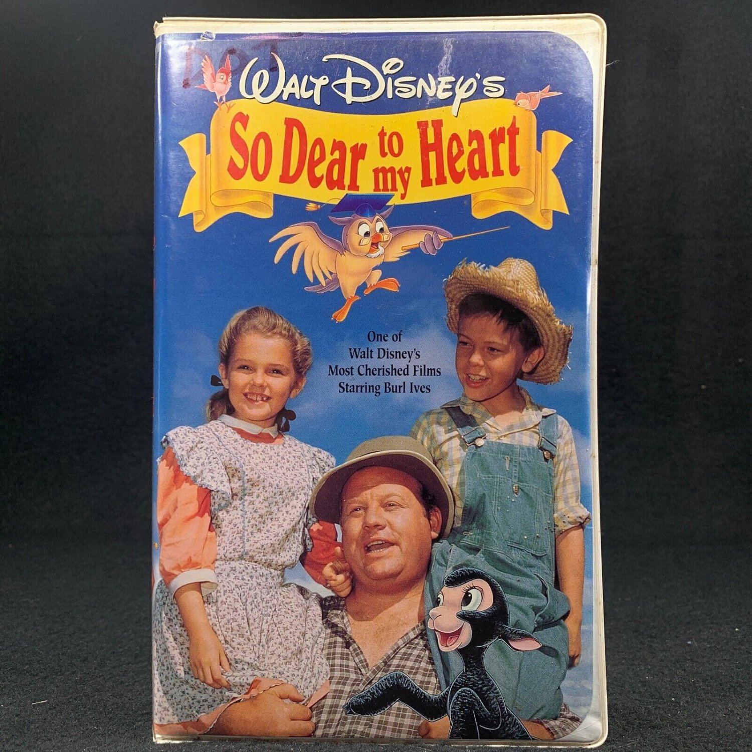 Walt Disneys So Dear To My Heart Vhs Clamshell Live Action Animated