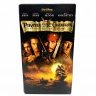 Pirates of the Caribbean The Curse of the Black Pearl VHS 2003 Johnny Depp