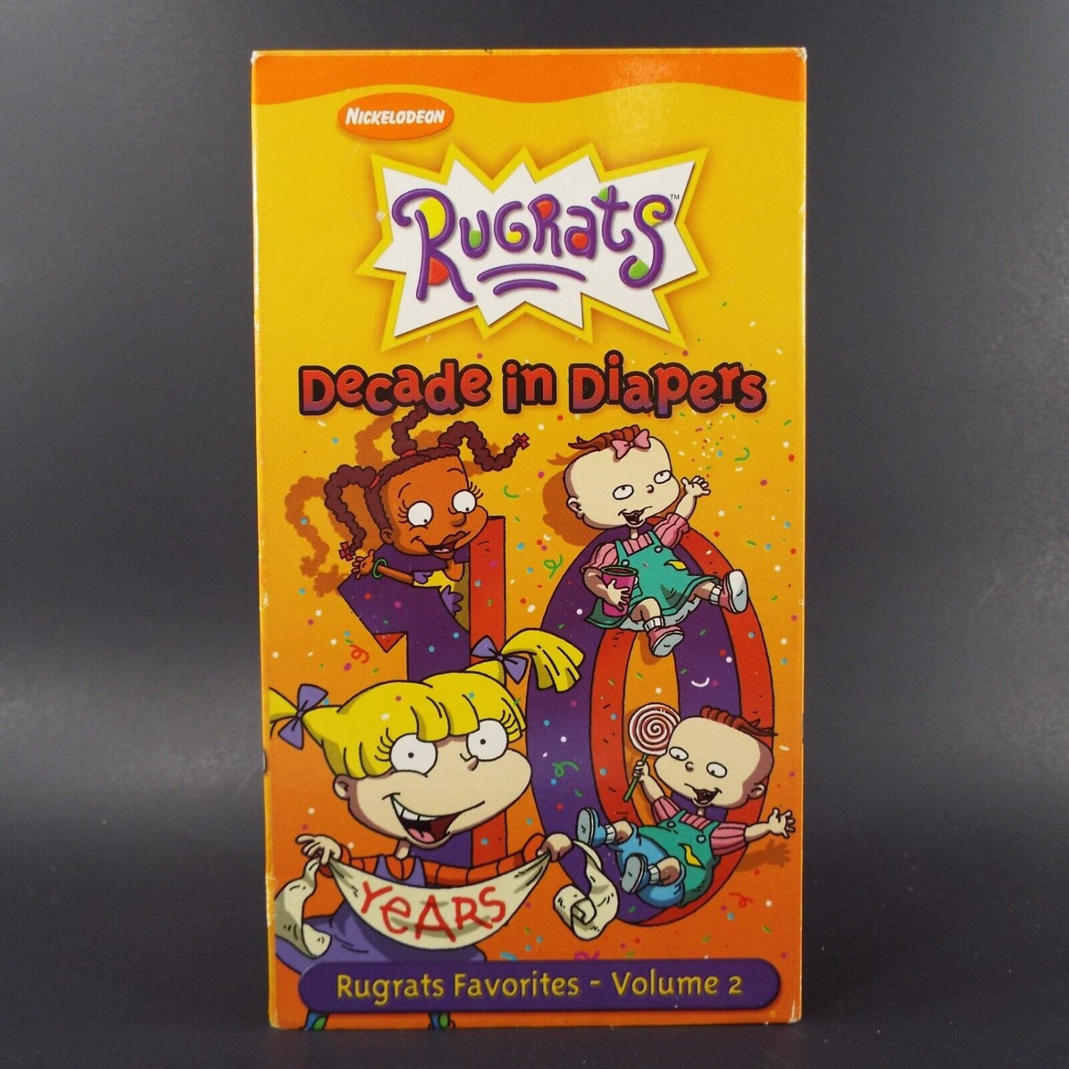 Nickelodeon Rugrats Decade In Diapers Volume 2 VHS Rugrats Favorites