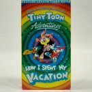 Tiny Toon Adventures How I Spent My Vacation VHS Movie 90's WB