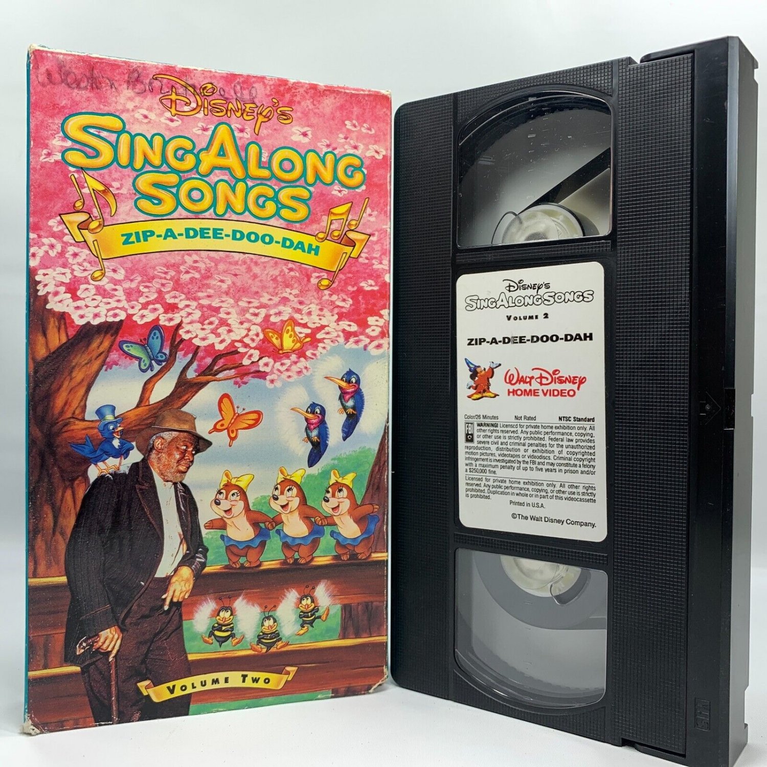 Disneys Sing Along Songs Song of the South Zip-A-Dee-Doo-Dah VHS 1992 ...