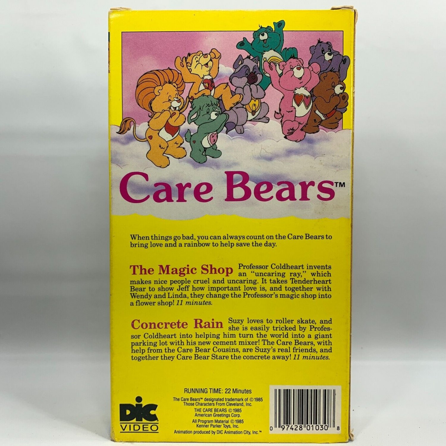 Care Bears Cartoon Vhs The Magic Shop Concrete Rain Dic Animation ...