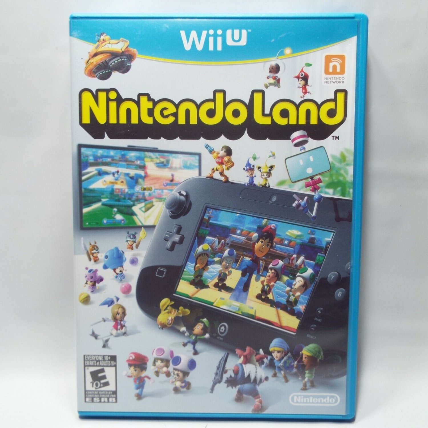 Nintendo Wii U Nintendo Land Complete CIB Game Case Manual 2012