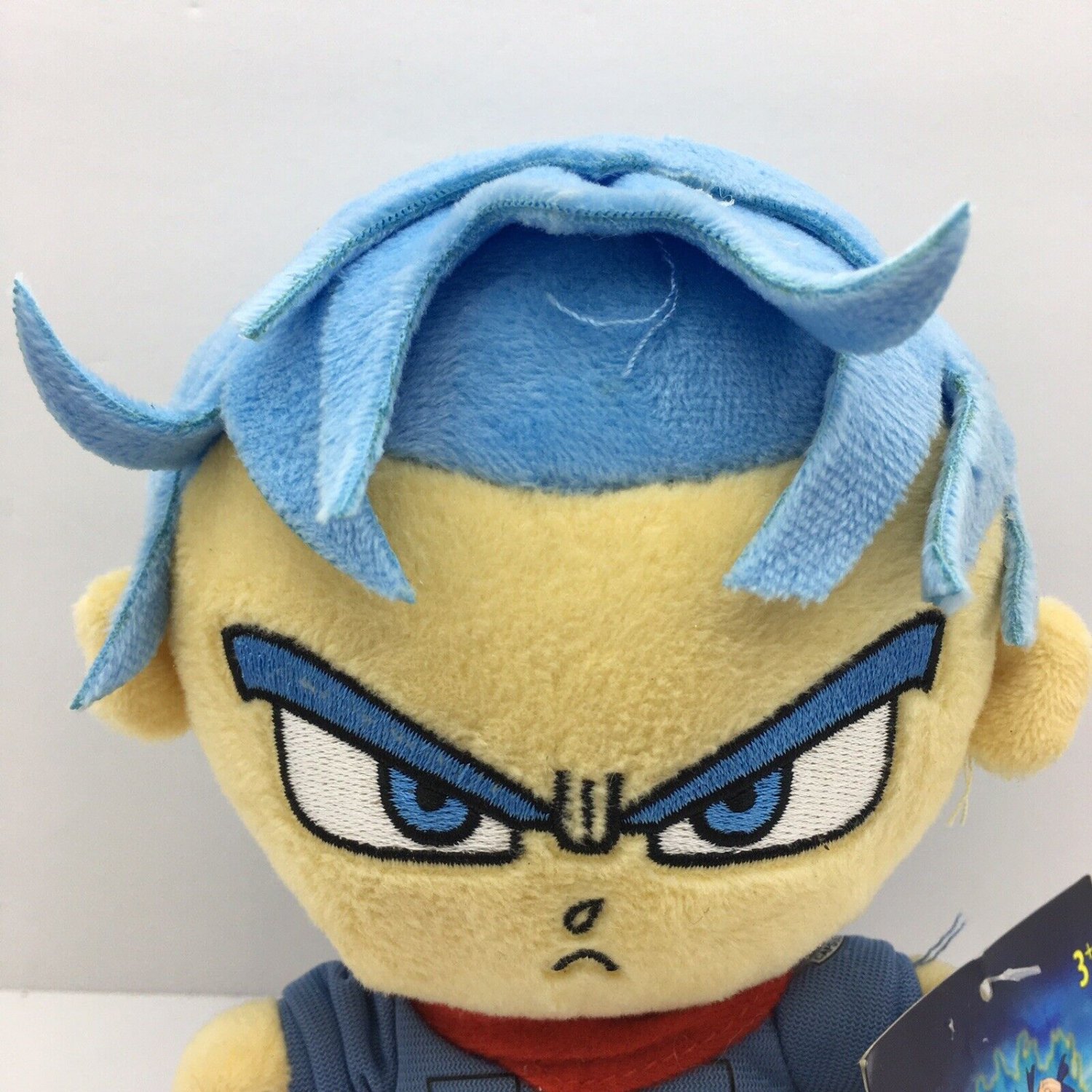 Dragon Ball Super Saiyan Blue Future Trunks Plush Chibi Stuffy Toei Animation