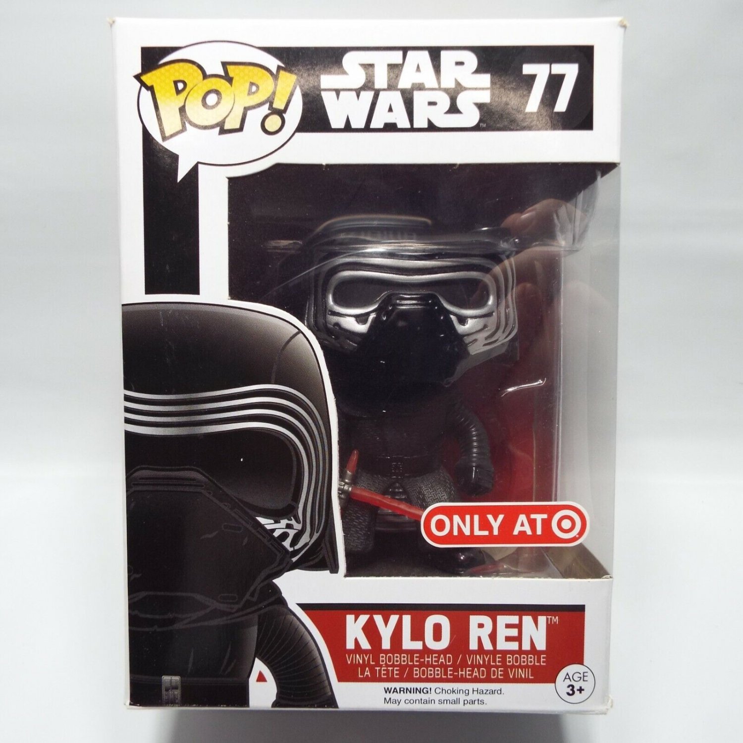 Funko Pop Star Wars Kylo Ren 77 Target Exclusive Force Awakens