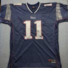 NFL Drew Bledsoe #11 New England Patriots Nike Team L Jersey VTG