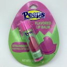 Peeps Strawberry Marshmallow Creme Flavored Lip Balm .12 oz