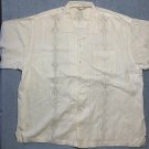 Tommy Bahama 100% Silk Embroidered Martini Glass Palm Trees Short Sleeve XXL