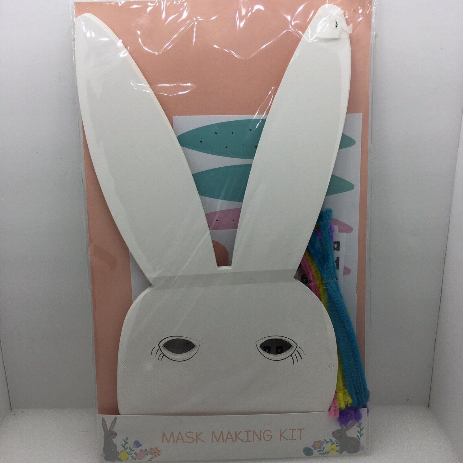Pier One Mask Making Kit Bunny Rabbit Makes 8 Craft Easter Cute Creative 1