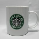 1999 Starbucks Coffee Mug Cup White Mermaid Logo Ceramic