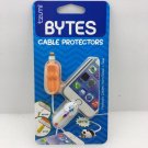 Tzumi Cord Bytes Cable Protectors iByte Orange Alligator Rainbow Unicorn Cute