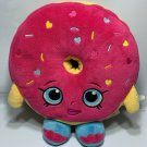 Shopkins D'lish Doughnut 10.5" Plush Plushie Stuffie Food Pillow 2013