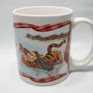 Winnie the Pooh Ice Skating with Tigger and Eeyore Disney Coffee Mug Cup