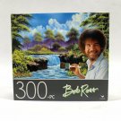 Bob Ross Misty Waterfall Painting 300 Piece Puzzle 14 x 11 Happy Little Trees