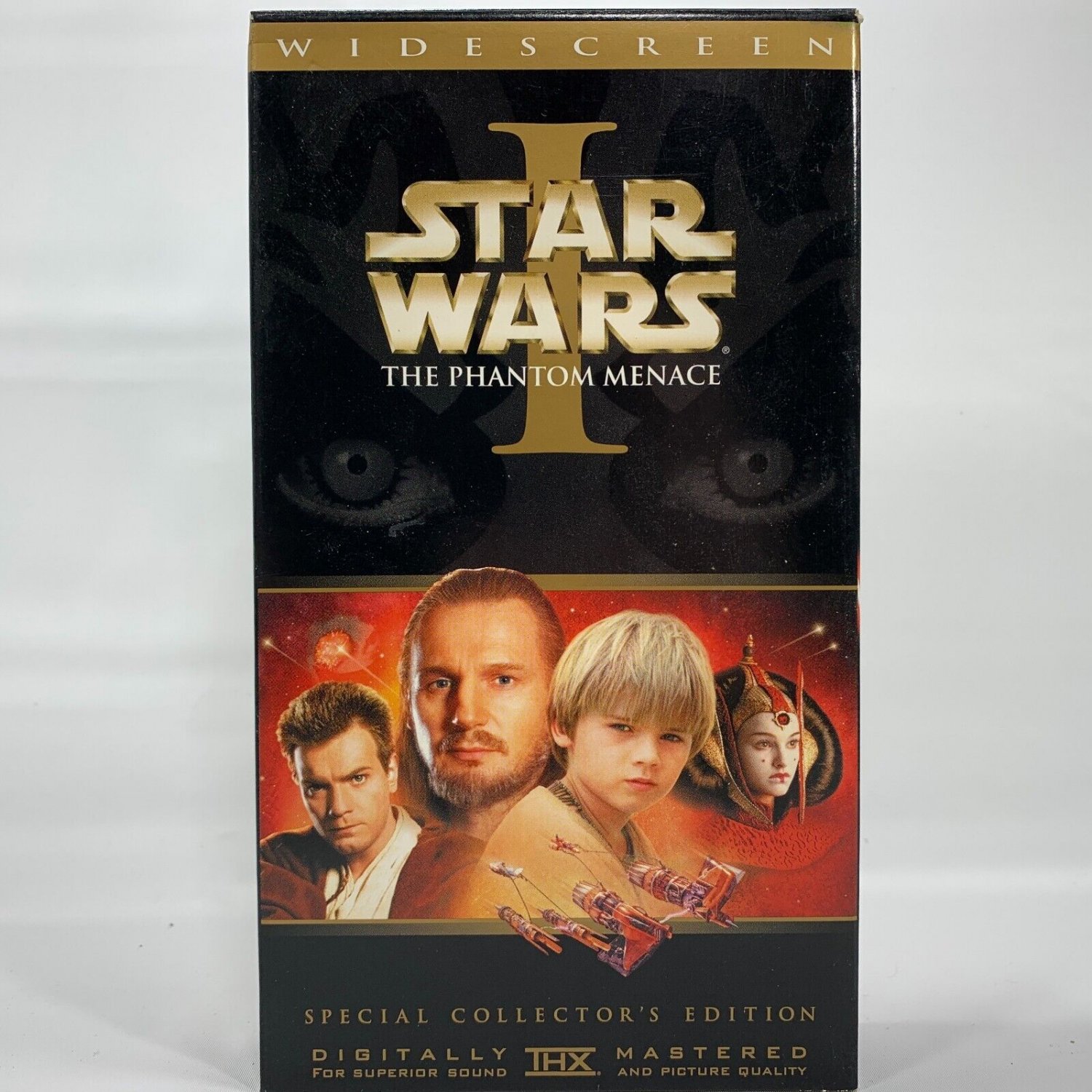 Star Wars The Phantom Menace VHS Widescreen THX Special Collectors Edition 2000