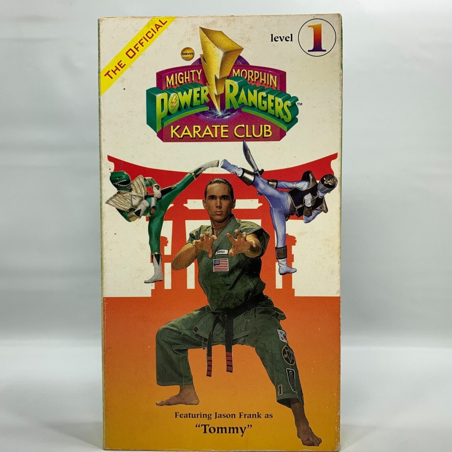Mighty Morphin Power Rangers Karate Club Level 1 VHS Green Ranger Kata