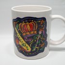 Mardi Gras New Orleans Jazz Coffee Mug Cup Souvenir Gift Fat Tuesday