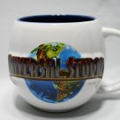 Universal Studios 3D Globe Logo Coffee Mug Cup Theme Park Souvenir