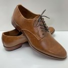 Goodfellow & Co Men's Benton Oxford Brown Faux Leather Lace Up Dress Shoes NWOT