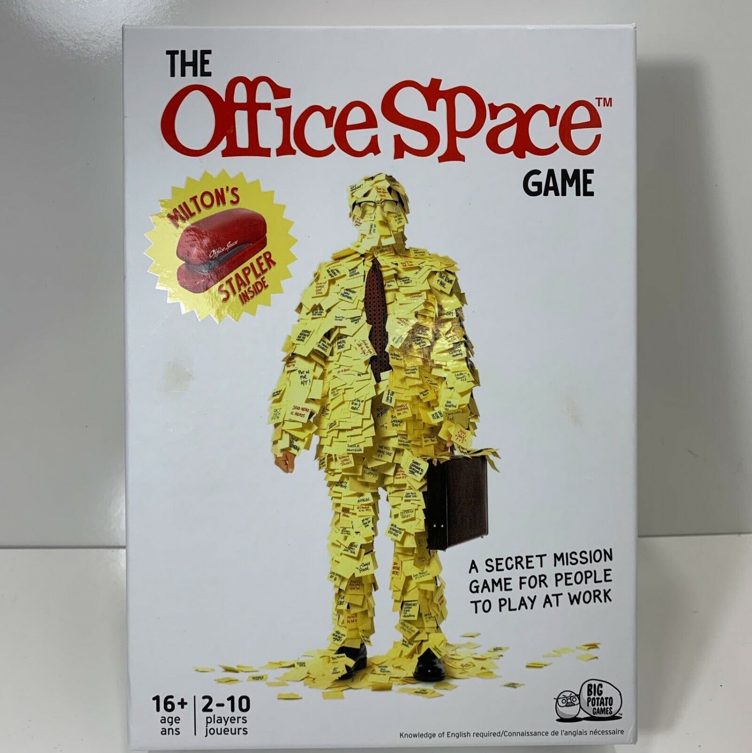 The Office Space Game Secret Mission to Play at Work with Miltons Stapler