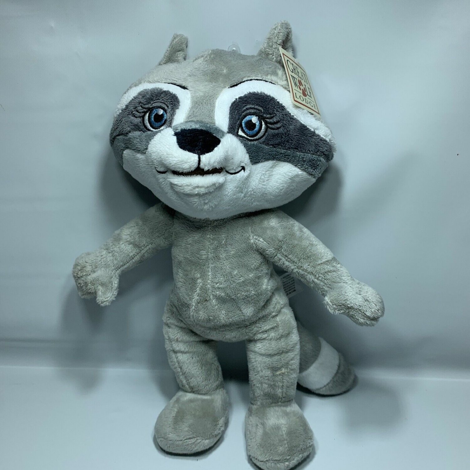 Great Wolf Lodge Rachel Raccoon Plush Plushie Stuffie Furry Baby