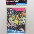 Monster High Join the Ghouls Birthday Party Pack 10 Invitations Sleepover Goth