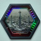 Topps Star Wars Galactic Connexions Disc Coruscant #37 Black Foil Series 3